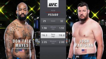 UFC Lewis x Daukaus - Don’Tale Mayes x Josh Parisian