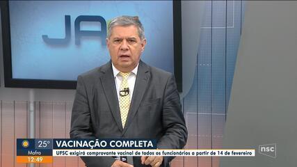 UFSC exigirá comprovante vacinal de todos os funcionários