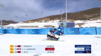 Chineses quase completam pódio no esqui cross-country, mas canadense garante o bronze