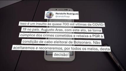 CPI da Covid: PGR pede arquivamento de apurações sobre Bolsonaro