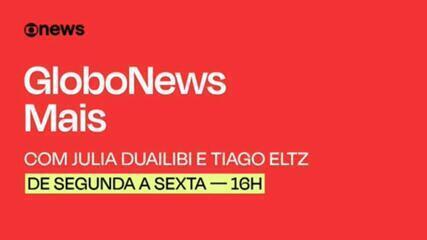 Julia Duailibi e Tiago Eltz estreiam no GloboNews Mais nesta segunda (15)