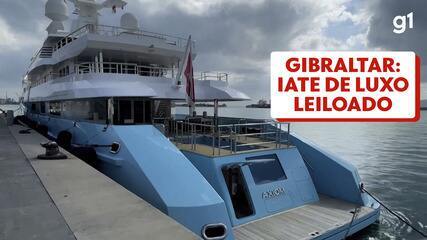 Iate de oligarca russo é leiloado em Gibraltar