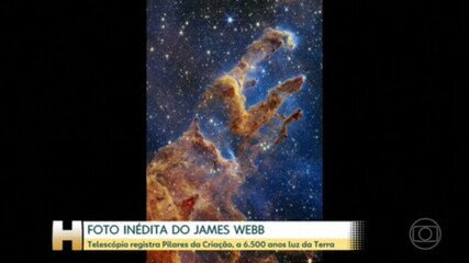 James Webb revela sua versão dos Pilares da Criação, uma das mais famosas estruturas astronômicas