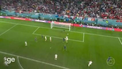 Aos 52 min do 2º tempo - revisão do VAR de Antoine Griezmann da França contra a Tunísia