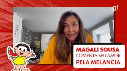 Magali Sousa fala do seu amor pela melancia