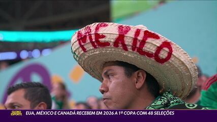 EUA, México e Canadá recebem em 2026 a 1ª Copa do 48 seleções