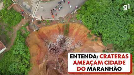 Voçoroca: entenda por que crateras ameaçam a cidade maranhense de Buriticupu