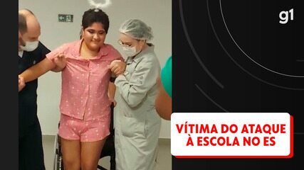 Última aluna sobrevivente do atentado a escolas no ES recebe alta