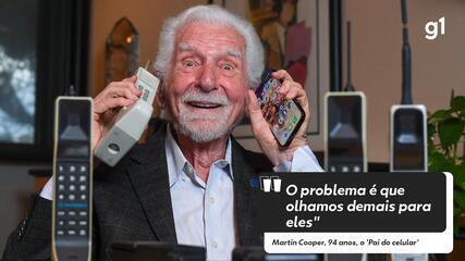 Inventor do celular critica vício aos aparelhos