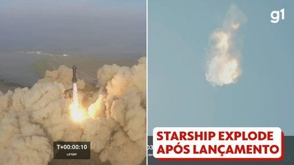 Veja como foi o 1º lançamento da Starship