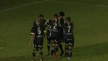 O gol de Real Noroeste 0 x 1 Resende, pela Série D do Brasileirão 2023