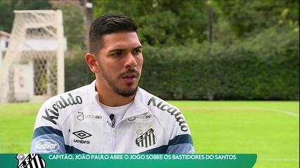 Capitão, João Paulo abre o jogo sobre os bastidores do Santos