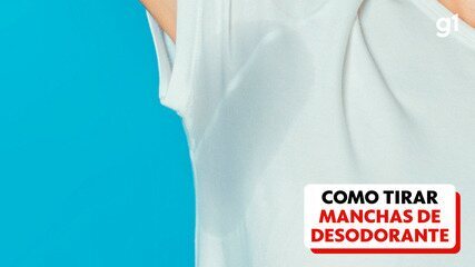 Como tirar manchas de desodorante da roupa