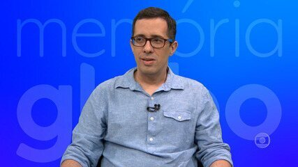 Em entrevista exclusiva ao Memória Globo, em 21/05/2018, o jornalista Bruno Bernardes, atual diretor do 'Fantástico', fala sobre o início de sua carreira.