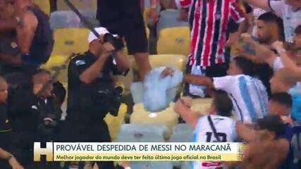 Fifa pode punir Brasil após briga em jogo da Argentina no Maracanã