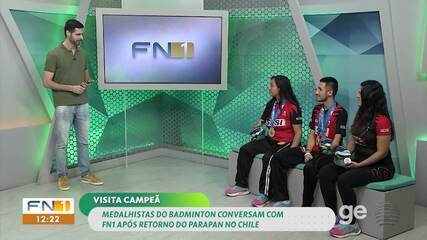 Medalhistas do badminton lembram superação e falam da sequência