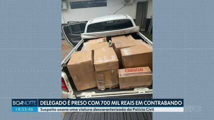 Delegado é preso com contrabando em Quarto Centenário