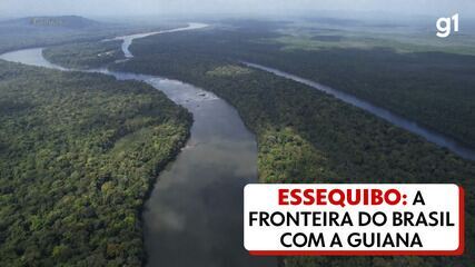 Como é a fronteira do Brasil com o território na Guiana cobiçado pela Venezuela