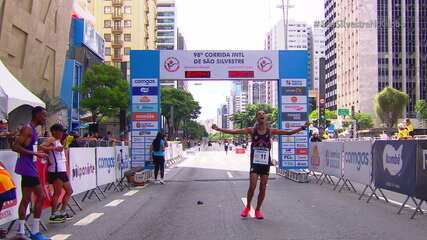 Johnatas de Oliveira, em sexto, é o melhor brasileiro da Corrida de São Silvestre