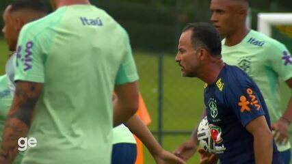 Veja imagens do preparador físico da seleção pré-olímpica, Léo Cupertino