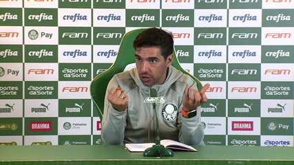 Veja a coletiva de Abel Ferreira, do Palmeiras, após o jogo contra a Inter de Limeira