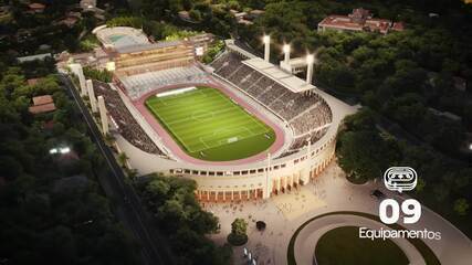 Veja projeto em 3D do estádio do Pacaembu