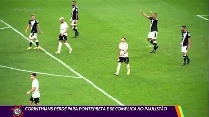 Corinthians perde para Ponte Preta e se complica no Paulistão