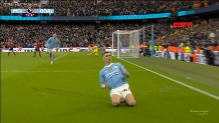 Manchester City 3 x 1 Manchester United | Melhores Momentos | 27ª rodada da Premier League