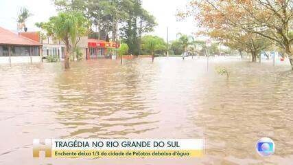 Alerta em Pelotas: Aumento do nível da Lagoa dos Patos provoca evacuação da cidade