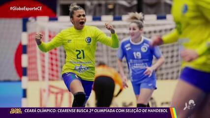 Ceará Olímpico: conheça Adriana Doce, do handebol