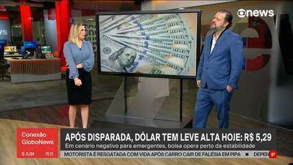 Após disparada, dólar tem leve alta hoje: R$ 5,29