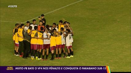 Mixto-PB conquista o Campeonato Paraibano Sub-15 após vencer o VF4 nos pênaltis