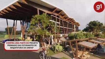 Confira uma parte do projeto premiado das estudantes de arquitetura da Unifap