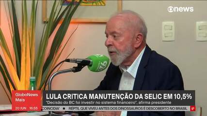 Lula diz que decisão do Copom foi 'uma pena'