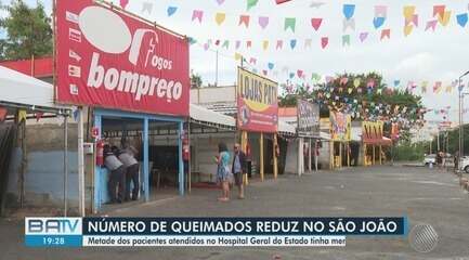 Mais de 60 pessoas sofreram queimaduras durante festejos juninos na BA