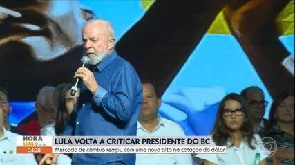 Lula volta a criticar o presidente do BC e diz que não tem que prestar contas a 'nenhum banqueiro'