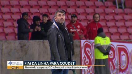 Inter demite Eduardo Coudet após derrota para o Juventude