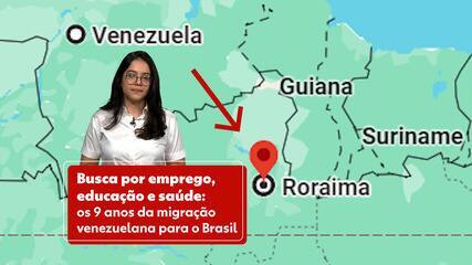 Busca por emprego, educação e saúde: os 9 anos da migração venezuelana para o Brasil