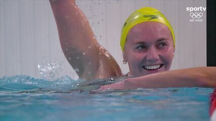 Maria Fernanda Costa termina em 7º nos 400m livres feminino; Ariarne Titmus é ouro