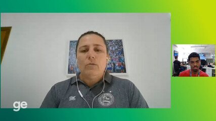 Carol Melo explica mudanças no Bahia em meio à reestruturação do futebol feminino