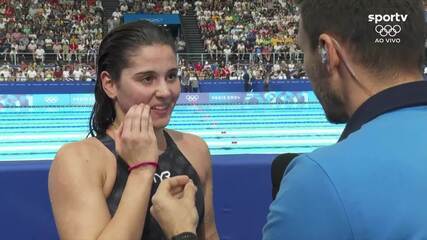 Beatriz Dizotti se emociona com classificação à final em Paris: "Querendo mais"