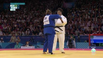 Beatriz Souza vence Raz Hershko e conquista o ouro na categoria acima 78 kg