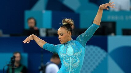 Rebeca Andrade tira 14,166 na final do solo nos Jogos de Paris