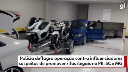 Polícia deflagra operação contra influenciadores suspeitos de promover rifas ilegais no PR