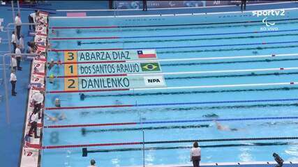 Gabrielzinho conquista o ouro, e Bruno Becker fica com a 5ª colocação nos 200m livre