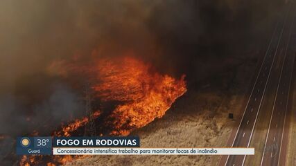 Concessionária intensifica trabalho para monitorar focos de incêndio na região de Ribeirão