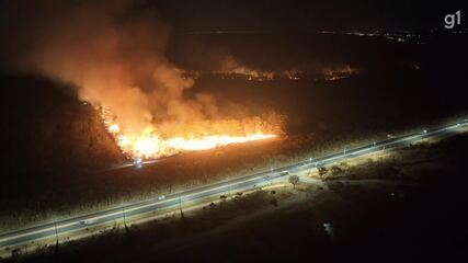 Incêndio na Floresta Nacional de Brasília