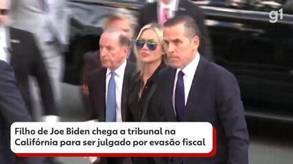 Filho de Joe Biden chega a tribunal na Califórnia para ser julgado por evasão fiscal