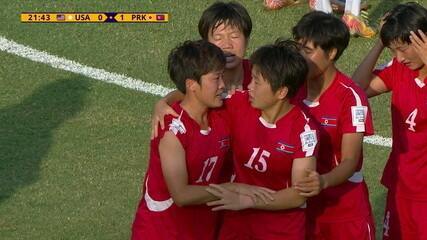 Estados Unidos 0 x 1 Coreia do Norte | Melhores momentos | Semifinal da Copa do Mundo feminina sub-20 2024