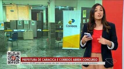 Prefeitura de Cariacica e Correios abrem concursos públicos